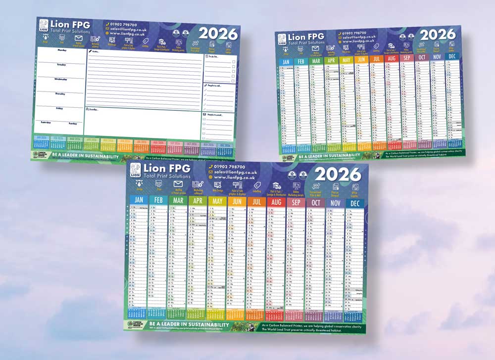Wall planners & Desk pads Pack